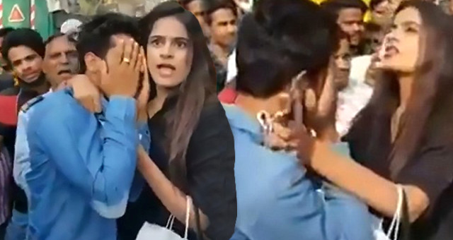 Tacizci Genci Önce Dövdü, Sonra Elleriyle Polise Teslim Etti