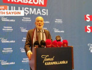 Trabzon’da gündem seçim: Karamollaoğlu 1974’ü işaret etti