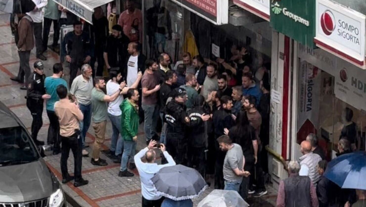 Rize’de Çaykur’un mevsimlik personelleri AK Parti’ye gitti: 2 gözaltı