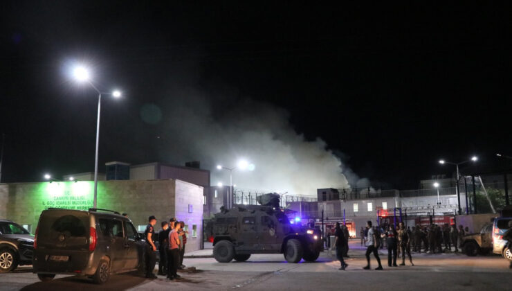 Çankırı’da geri gönderme merkezinde yangın 