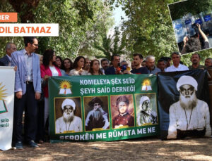 Diyarbakır’da Pir Said anması: Öcalan’ın ismi geçince polis kalkan kaldırdı