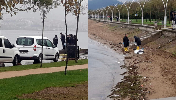Kıyıya vurmuş erkek cesedi bulundu
