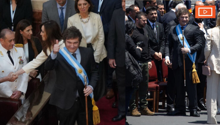 Faşist Milei yemin etti, merasime Zelensky ve Orban da katıldı