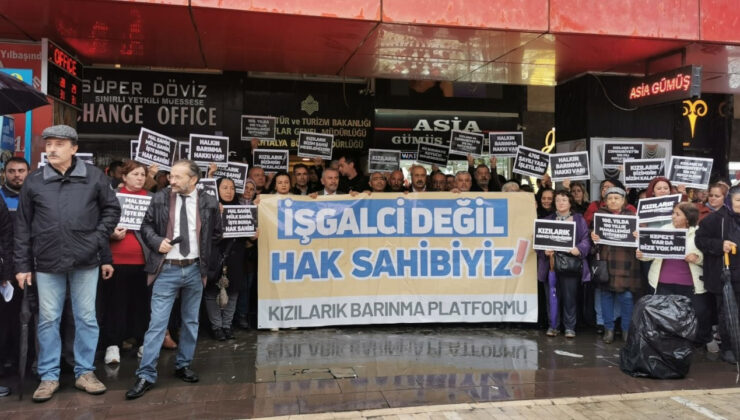 Kızılarık ve Yeşildere’de tahliye tebligatına reaksiyon: ‘İşgalci değil hak sahibiyiz’
