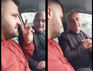 Taksicilerden Mart TAG sürücüsüne tehdit: Seni buraya gömerim