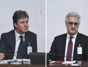 Tamer Karadağlı ve Tan Sağtürk, Meclis’te bütçe görüşmelerini izledi