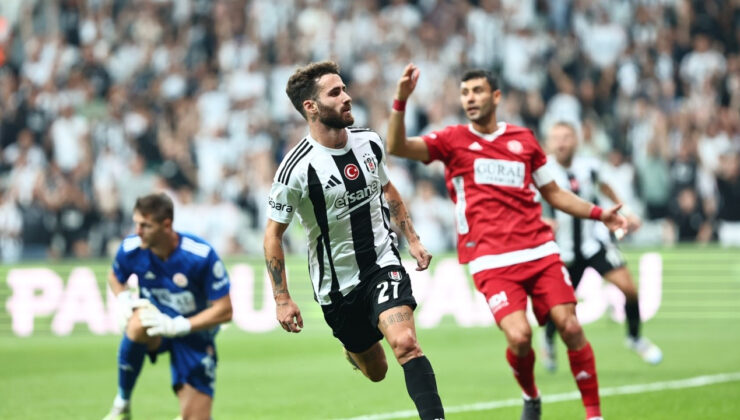 Dolmabahçe’deki gol düellosunun kazananı Beşiktaş: 4-2