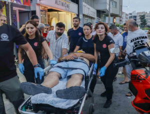 İki taksici bir müşteriye gitti, üç kişi yaralandı