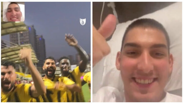 İstanbulspor kanser hastası oyuncusunu unutmadı: Galibiyeti kutladılar