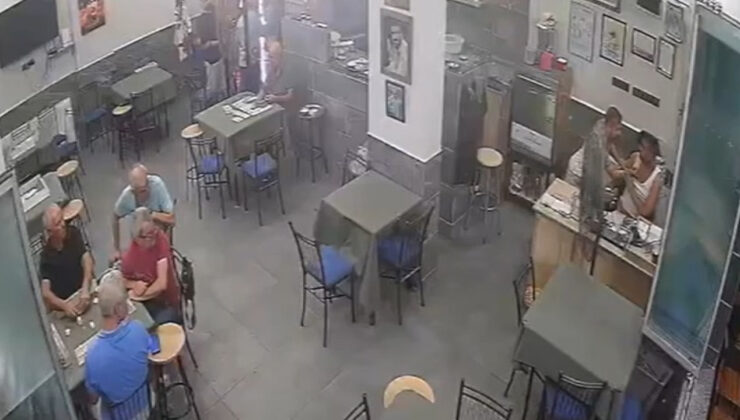 Kahvehaneye gelip husumetli olduğu işletmeciyi bıçakladı