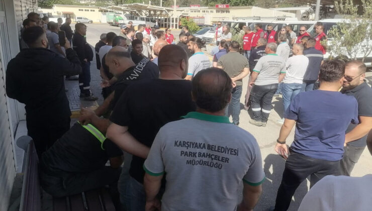 Karşıyaka Belediyesi 93 emekçiyi işten çıkardı: Hak arama aksiyonu yapmışlardı