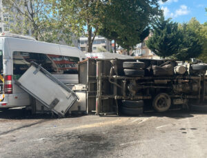 Maltepe’de trafik kazası: 1 yaralı