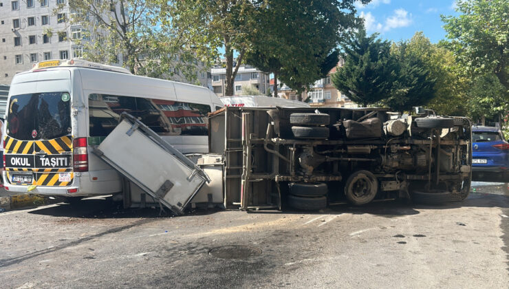 Maltepe’de trafik kazası: 1 yaralı
