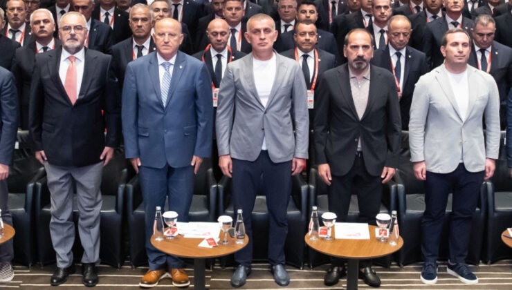 TFF idaresinde vazife dağılımı yapıldı: Mecnun Otyakmaz 1. lider vekili