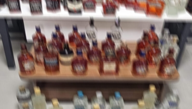 Yalova’da 70 litre kaçak içki ele geçirildi