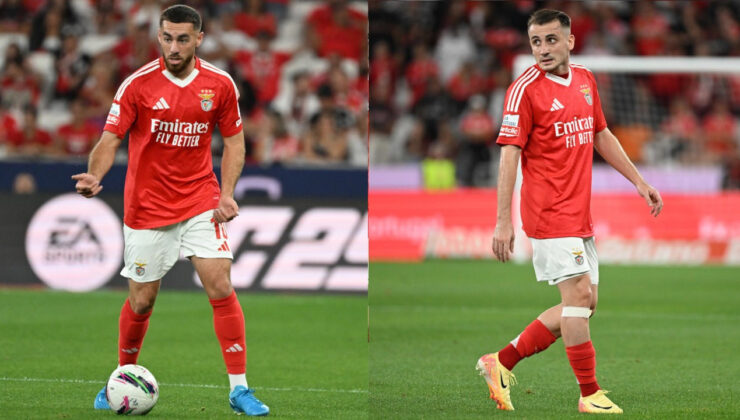 Kerem ve Orkun tekrar gösteri yaptı, Benfica 3-0 kazandı