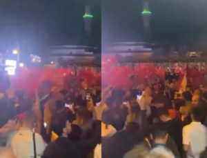 Toplumsal medyada yayılan görüntüdeki slogan, CHP mitinginde mi atıldı?