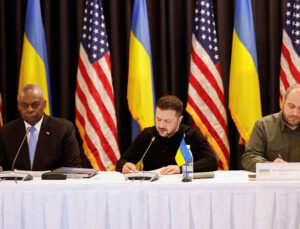 Zelenskiy, Ramstein hava üssünde: ‘Güçlü kararlar için baskı yapacağım’