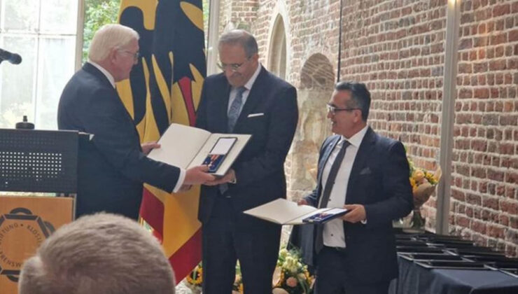 Almanya’da iki Ezidi isme liyakat nişanı: Steinmeier takdim etti