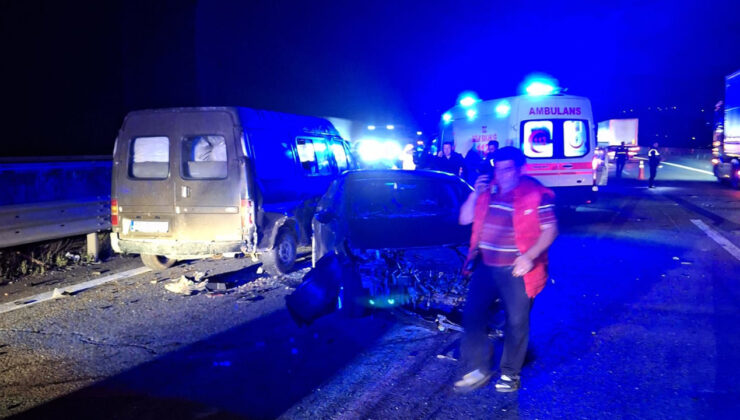 Bolu’da zincirleme kaza: 2 yaralı