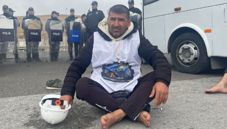 Fernas Madencilik emekçilerine polis müdahalesi: Ankara’ya girişlerine müsaade verilmedi