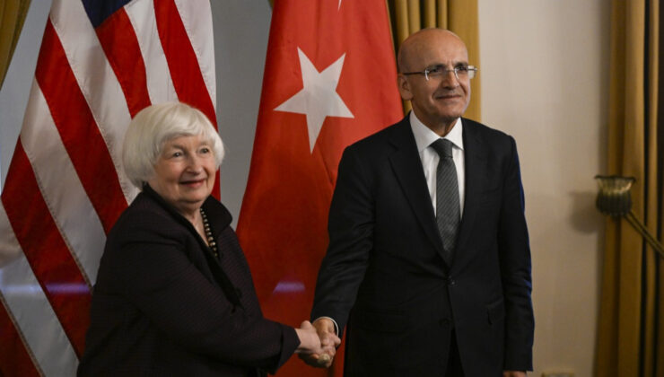 Mehmet Şimşek, ABD Hazine Bakanı Yellen’la görüştü