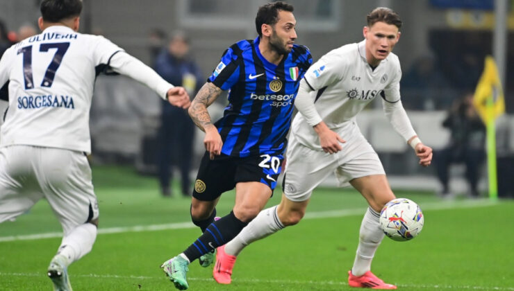 Hakan Çalhanoğlu uzaktan inanılmaz vurdu: Inter 1-1 Napoli