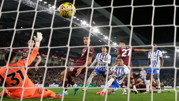 Premier Lig’de Brighton sürprizi: Manchester City 5 dakikada yıkıldı